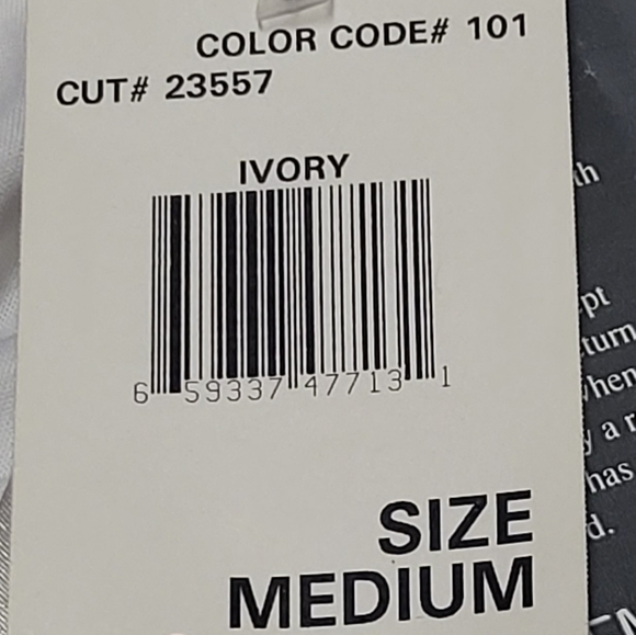 ONYX NITE Women's Formal Ivory Halter Top - Picture 9 of 9